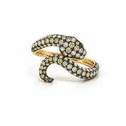Anillo Serpiente Diamantes