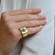 Anillo Chevalier Zafiro