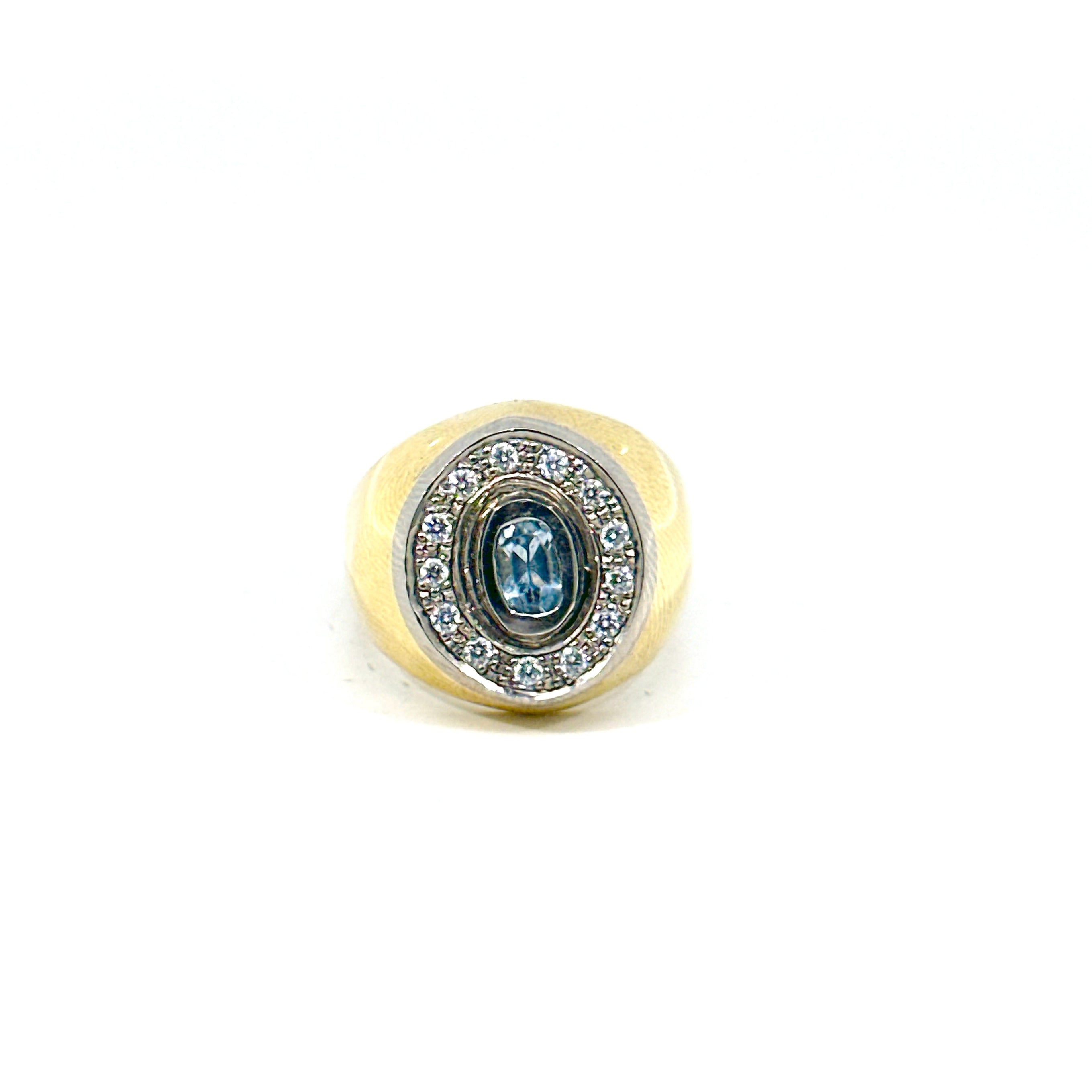 Anillo Chevalier Aguamarina
