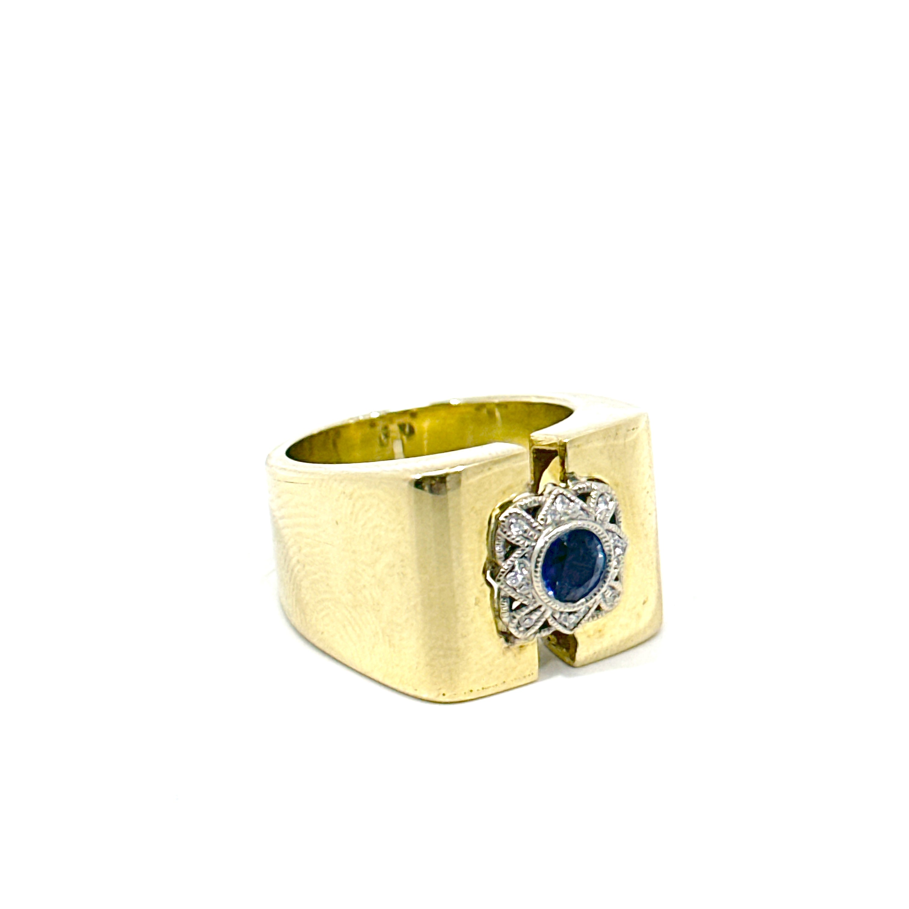 Anillo Chevalier Zafiro
