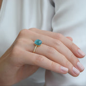 Anillo Pomellato Topacio London Blue