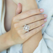 Anillo Coca diamantes