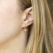 Aros flor hueco