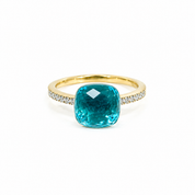 Anillo Pomellato Topacio London Blue
