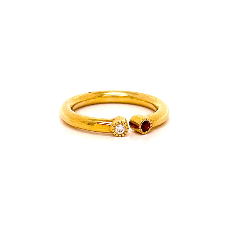 Anillos piedras naturales