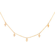 Collar cruces