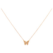 Collar Mariposa diamantes