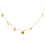 Collar monedas