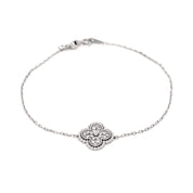 Pulsera Flor diamantes