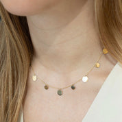 Collar monedas