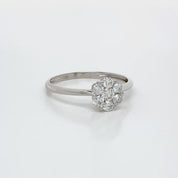 Anillo solitario Cleo