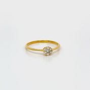 Anillo solitario petit