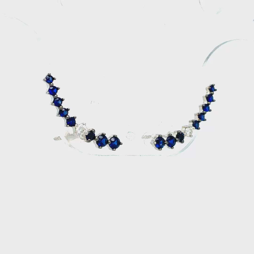 Aros trepadores zafiro