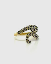 Anillo Serpiente Diamantes