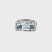 Anillo Aguamarina Malé