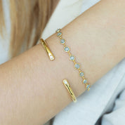 Pulsera Aguamarinas