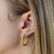 Argollas trenzadas
